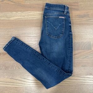 Hudson Krista super skinny blue jeans size 27